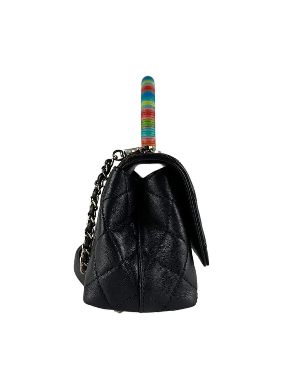 Auth Chanel Coco Handle Xxs Handbag #285624C58B